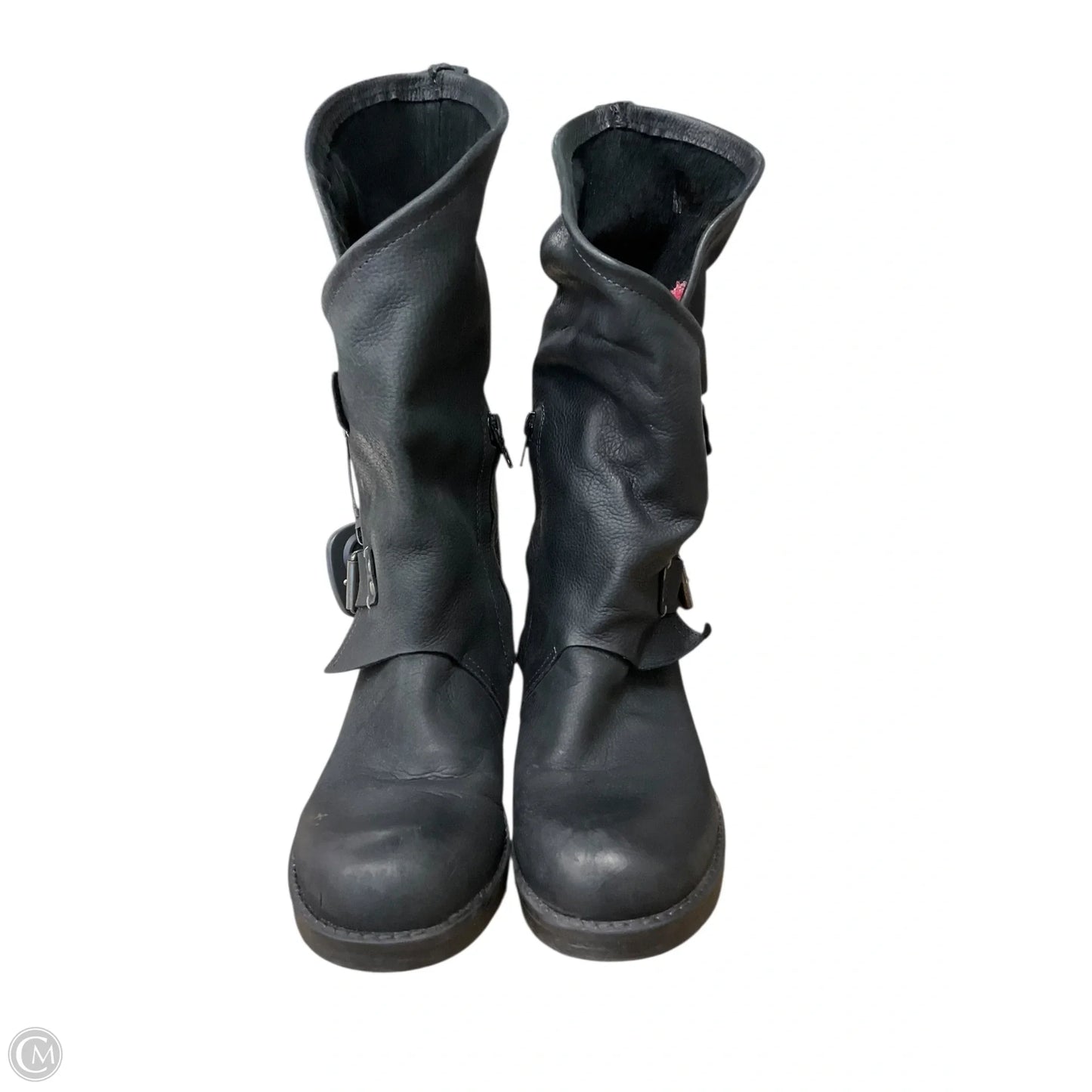 Boots Leather By Cmb In Black, Size: 5