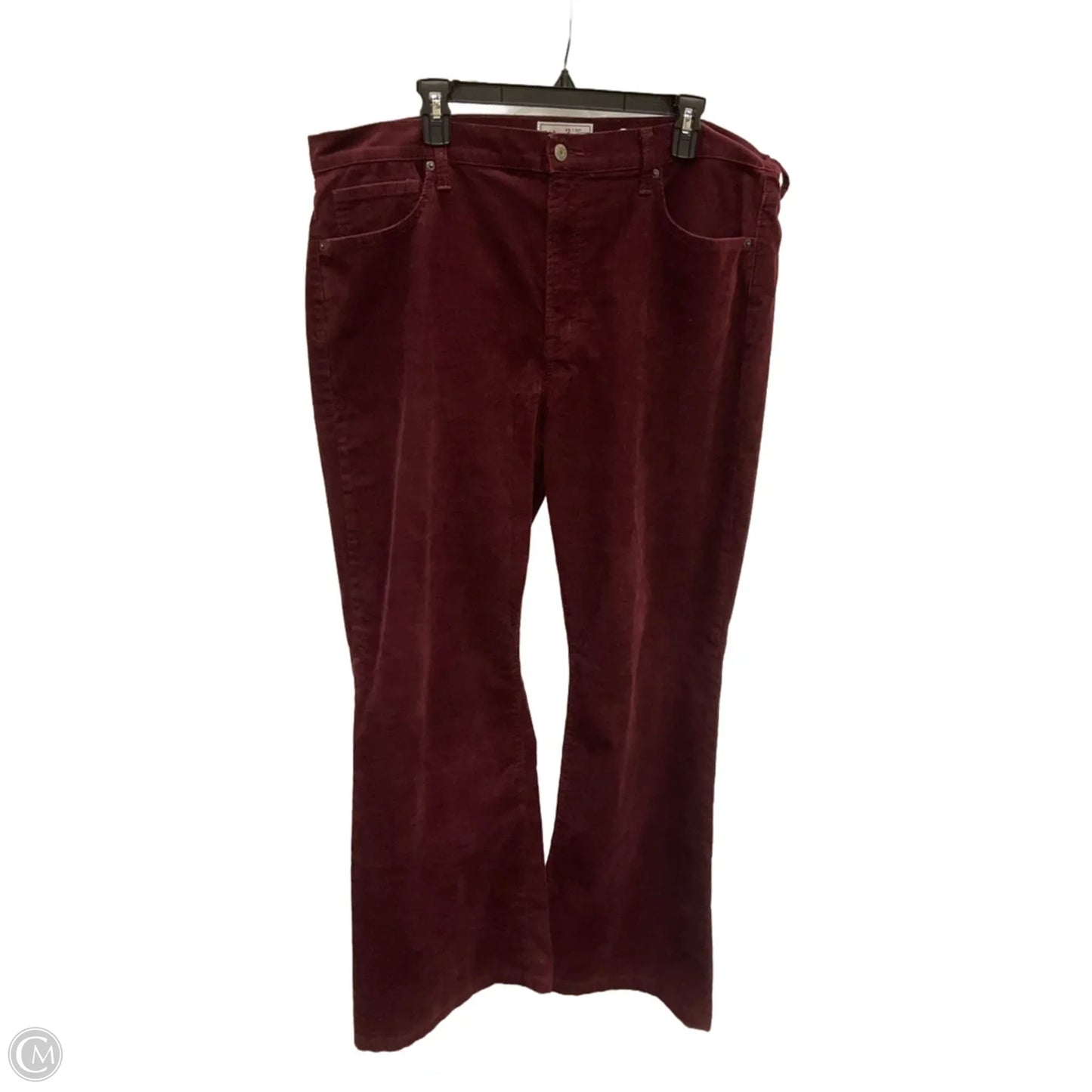Pants Corduroy By Gap In Maroon, Size: 20