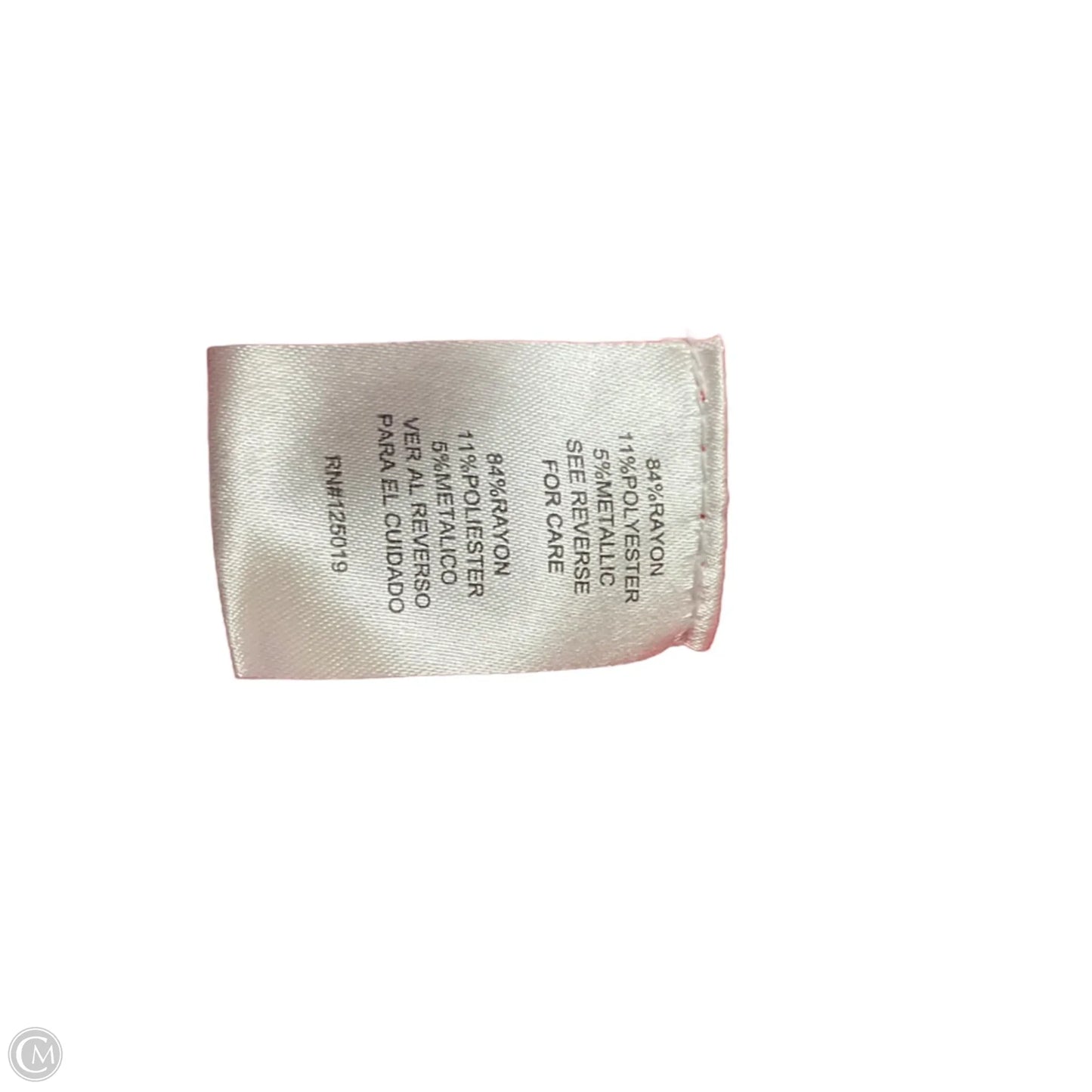 Sweater By Joseph A. In Red, Size: L