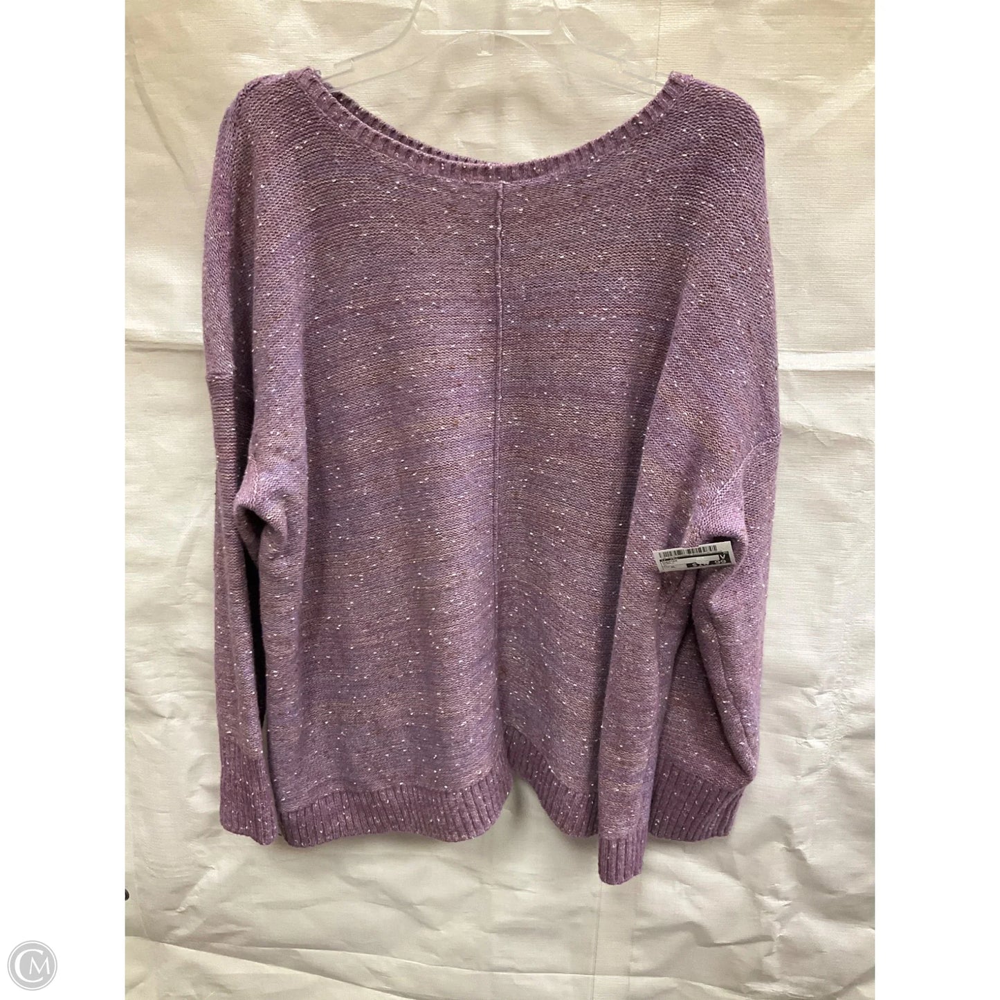 Sweater By J. Jill In Purple, Size: Xl