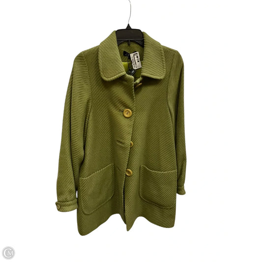 Coat Peacoat By Tribal In Green, Size: S