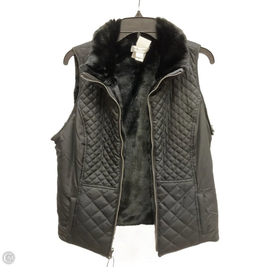 Vest Puffer & Quilted By Christopher And Banks In Black, Size: M