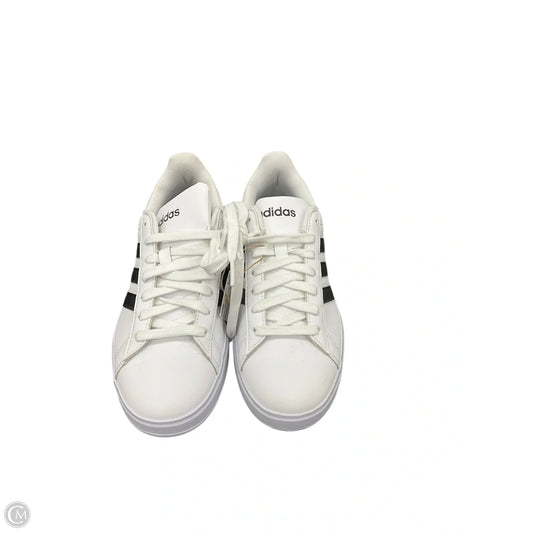 Shoes Sneakers By Adidas In Black & White, Size: 6