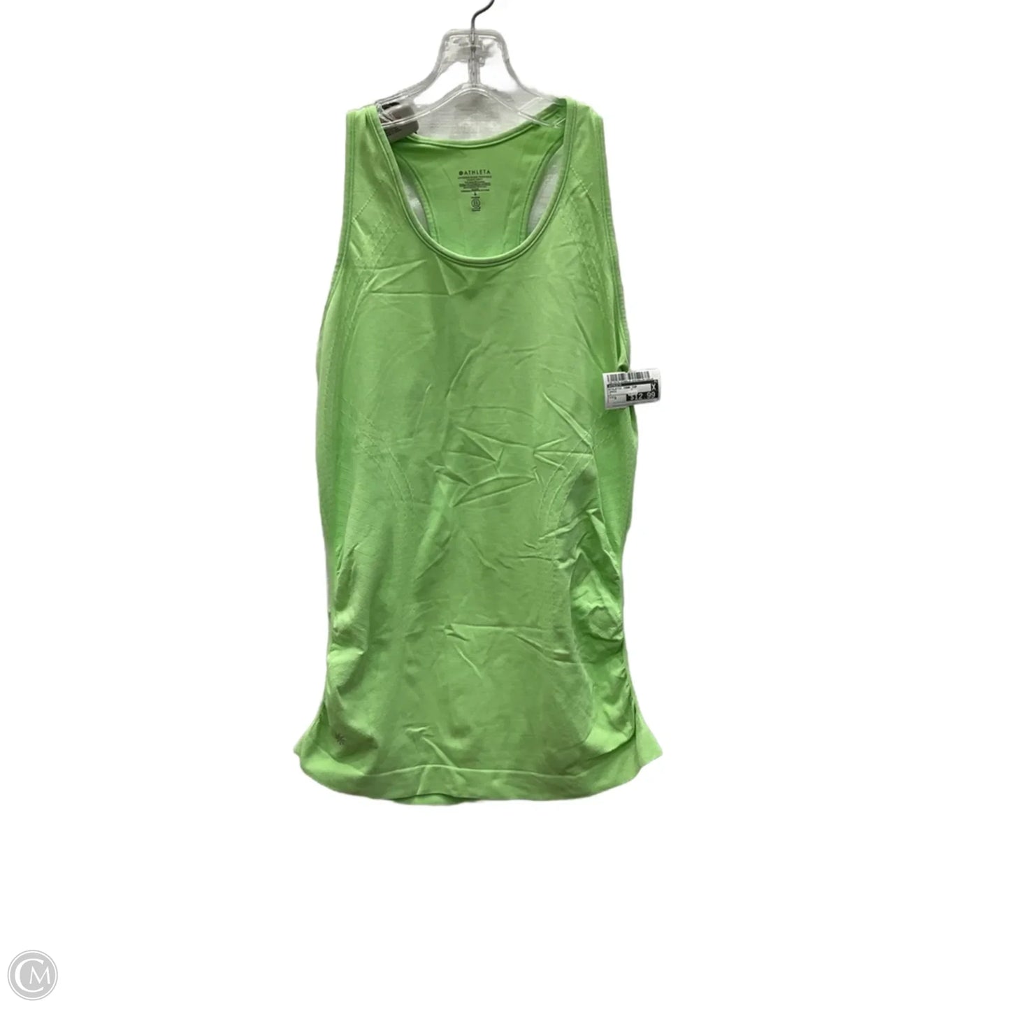 Athletic Tank Top By Athleta In Green, Size: S