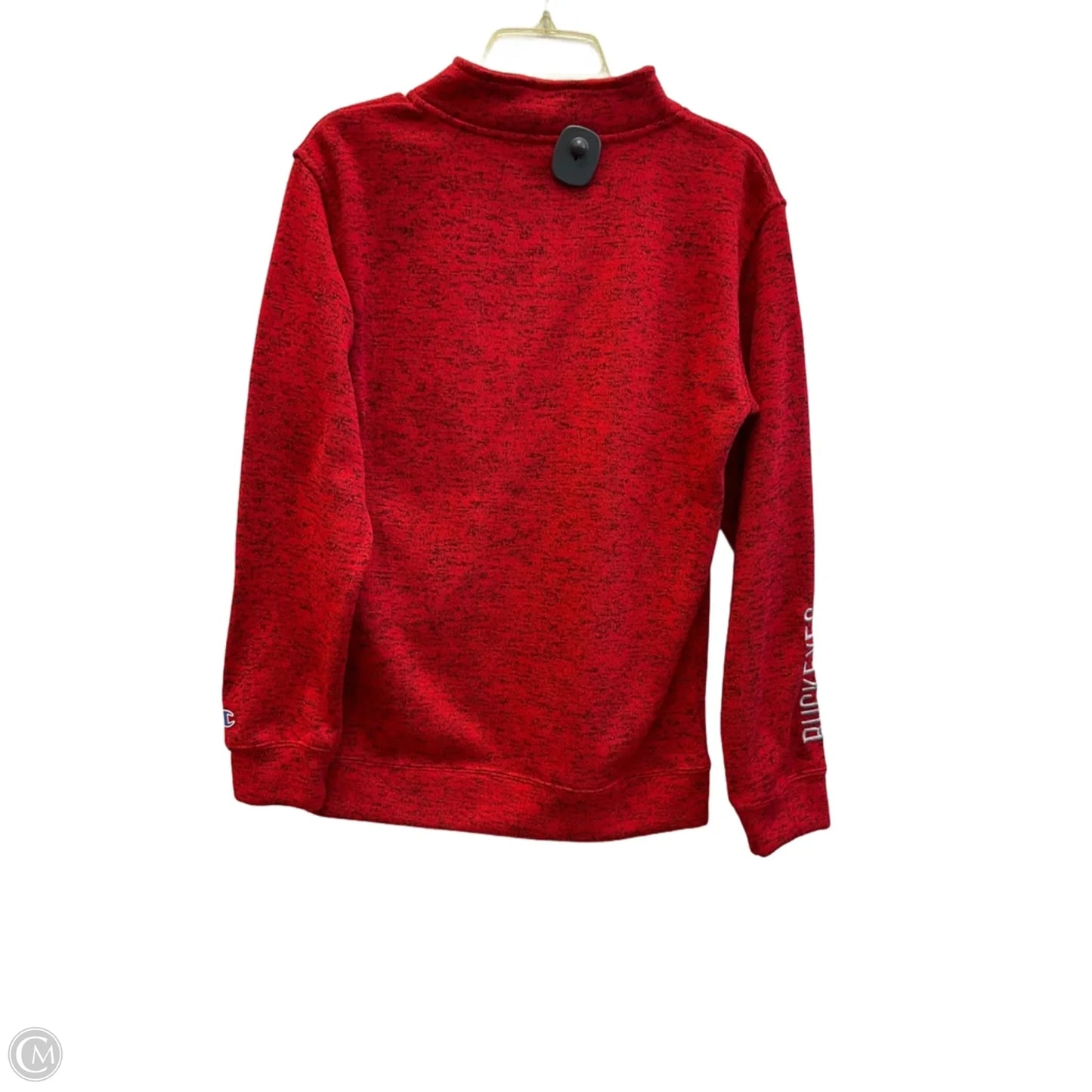 Athletic Jacket By Champion In Red, Size: S