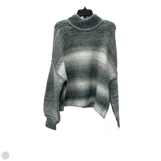 Sweater By Rachel Zoe In Grey & White, Size: Xl