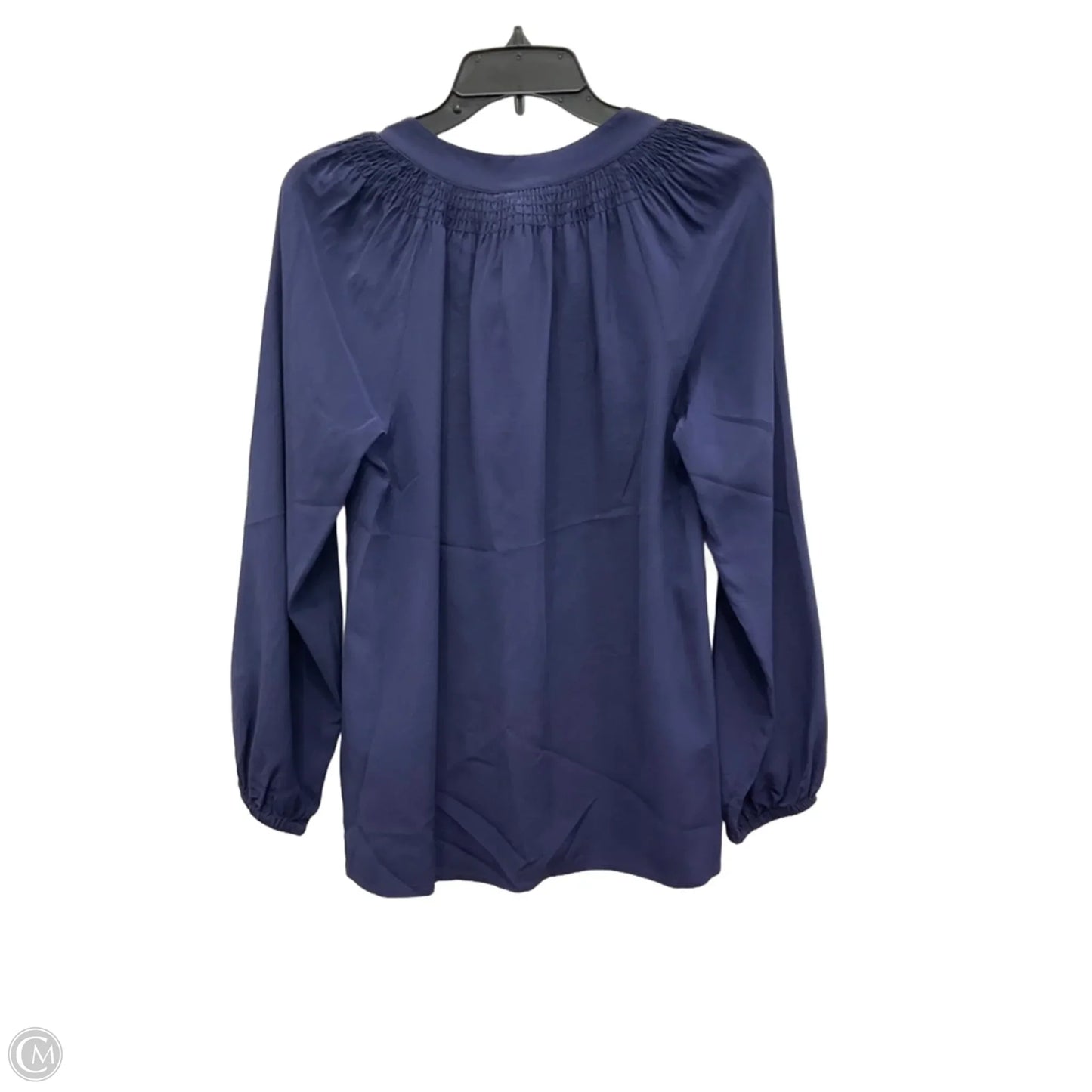 Top Long Sleeve Designer By Lilly Pulitzer In Blue, Size: M