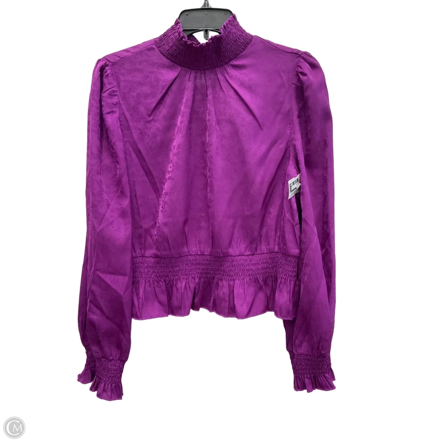 Top Long Sleeve By Lucy Paris In Purple, Size: M