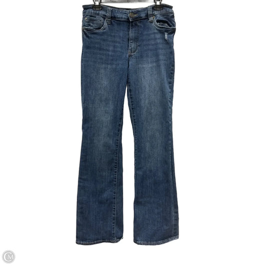 Jeans Boot Cut By Kut In Blue Denim, Size: 10