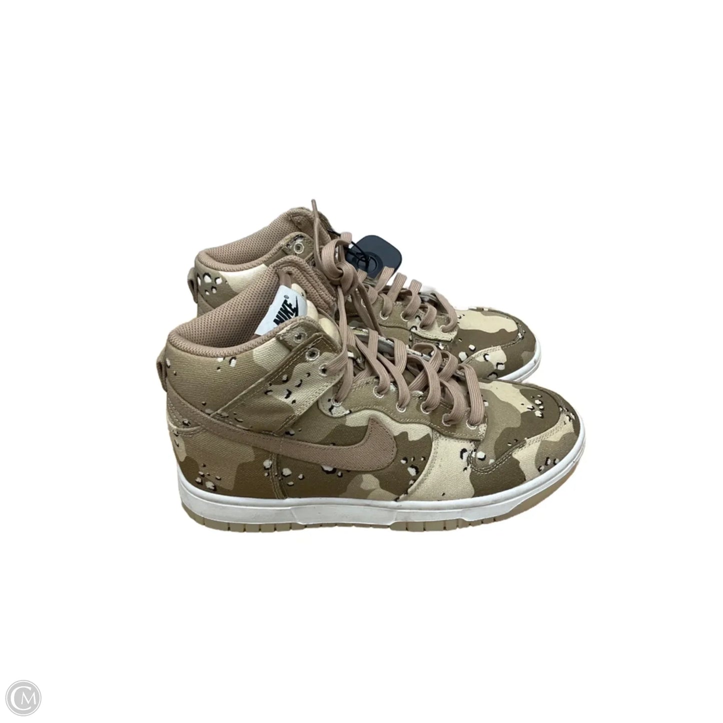 Shoes Sneakers By Nike In Camouflage Print, Size: 8