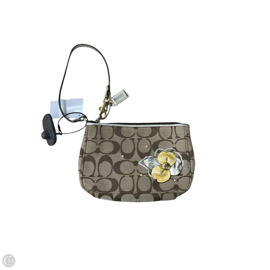 Wristlet Designer By Coach, Size: Small