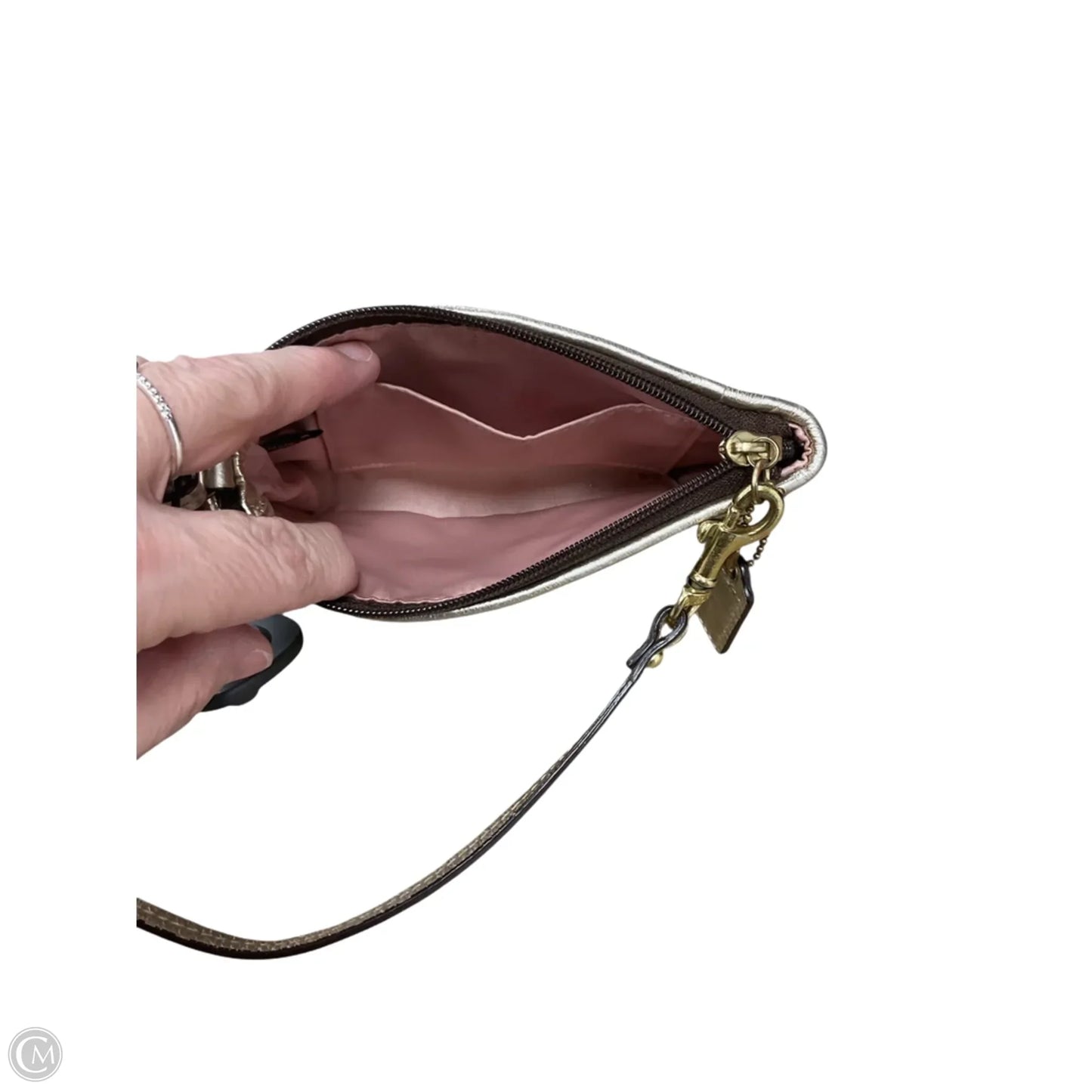 Wristlet Designer By Coach, Size: Small