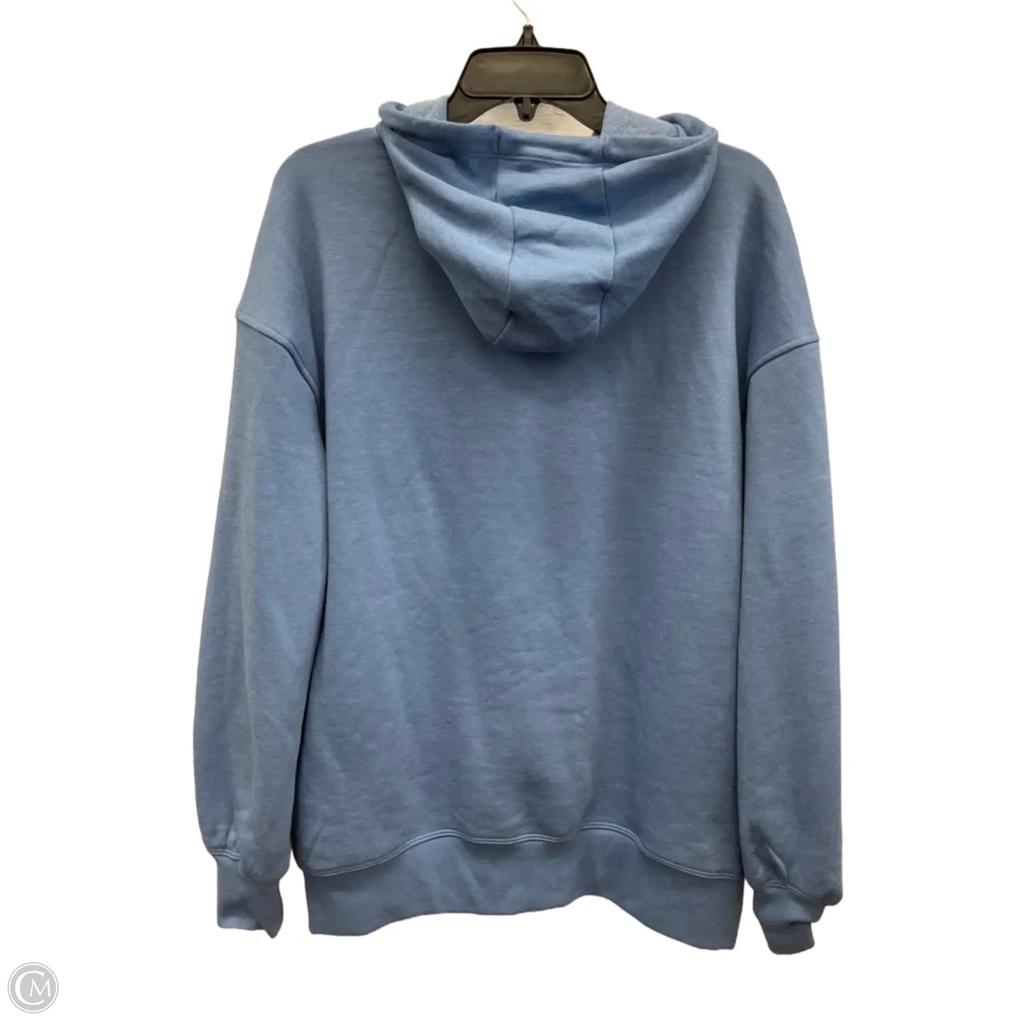 Sweatshirt Hoodie By Clothes Mentor In Blue, Size: L