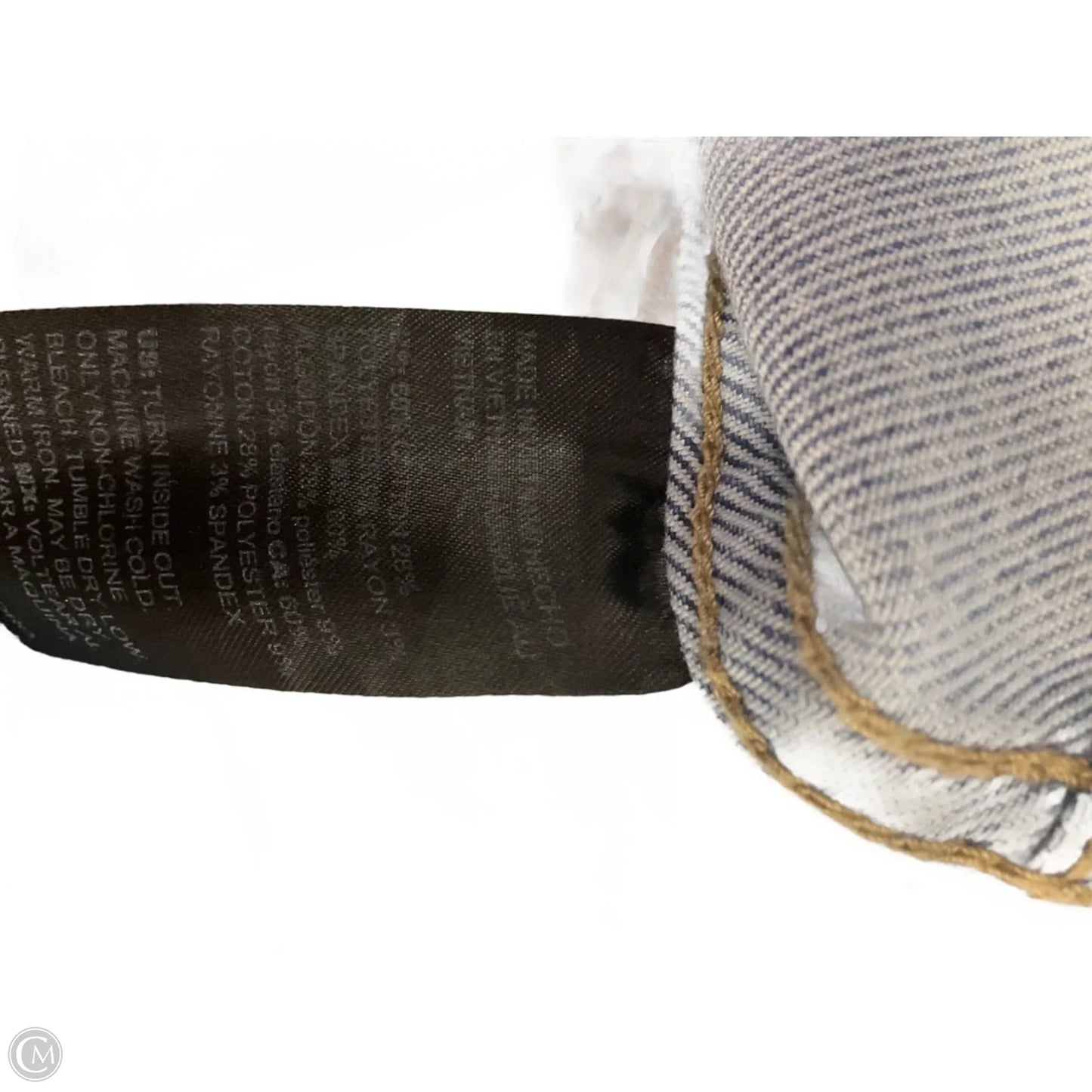 Jeans Straight By White House Black Market In Blue Denim, Size: 14