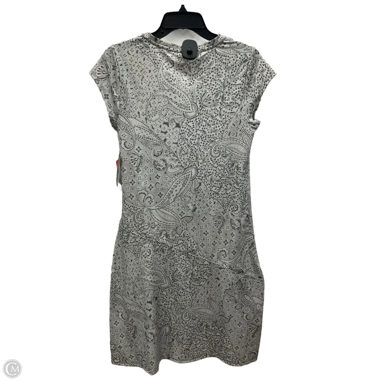 Athletic Dress By Athleta In Cream & Grey, Size: M