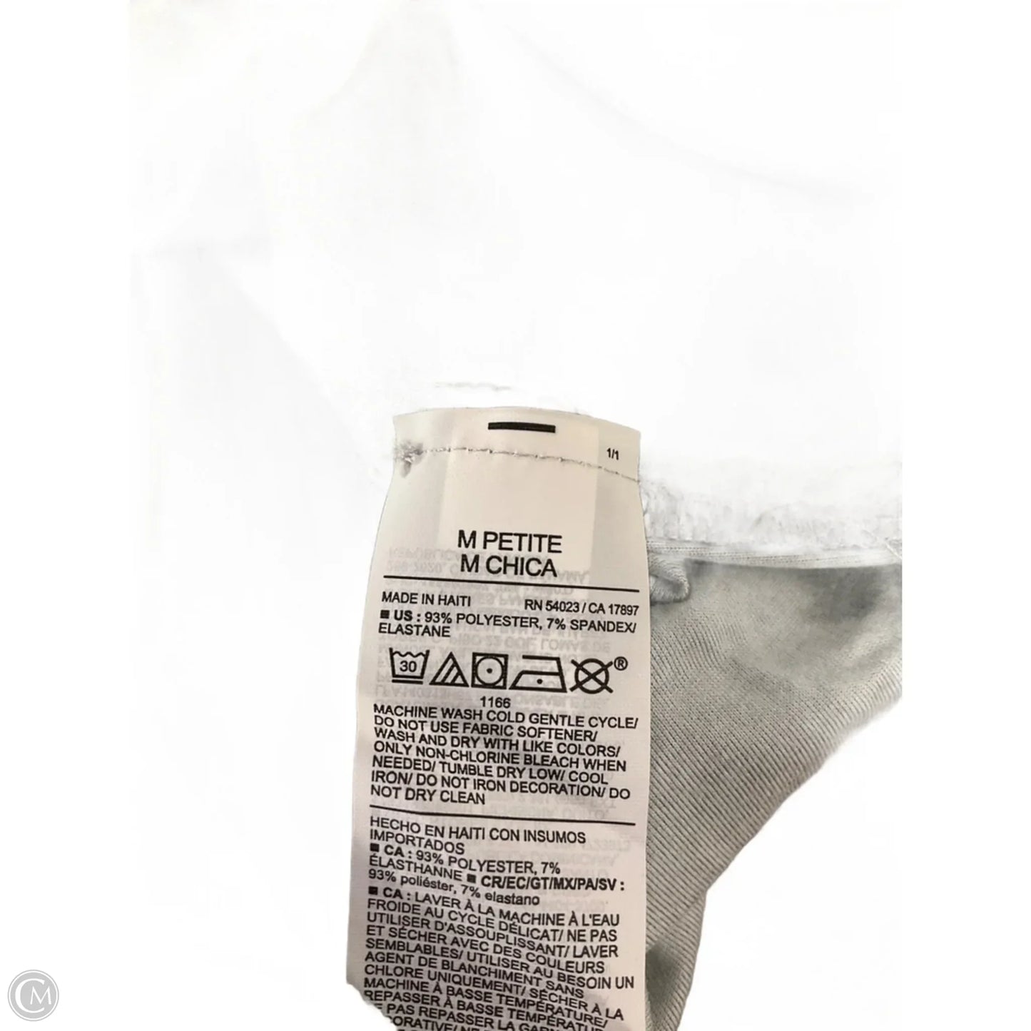 Athletic Top Short Sleeve By Old Navy In Grey, Size: M