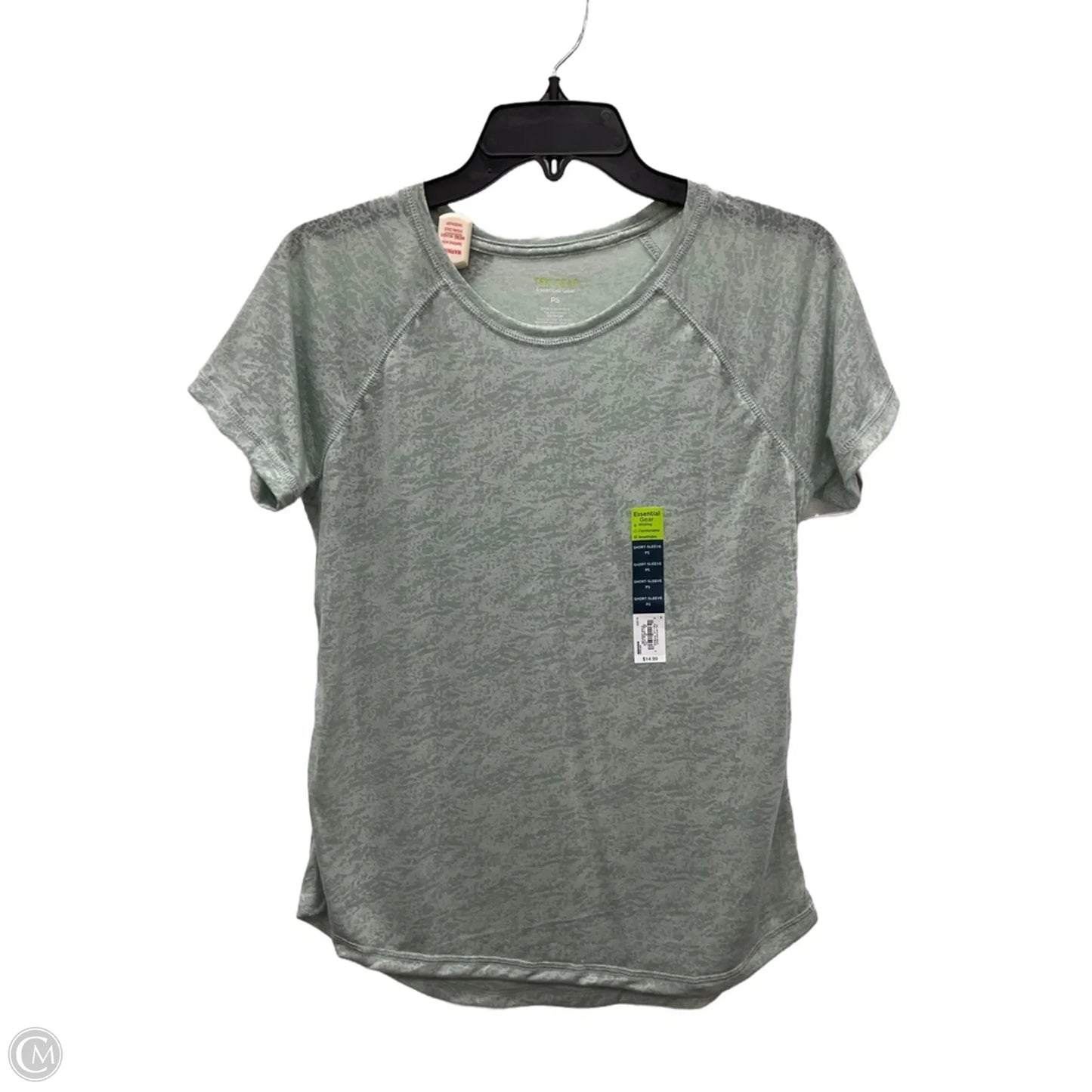 Athletic Top Short Sleeve By Tek Gear In Green, Size: Sp