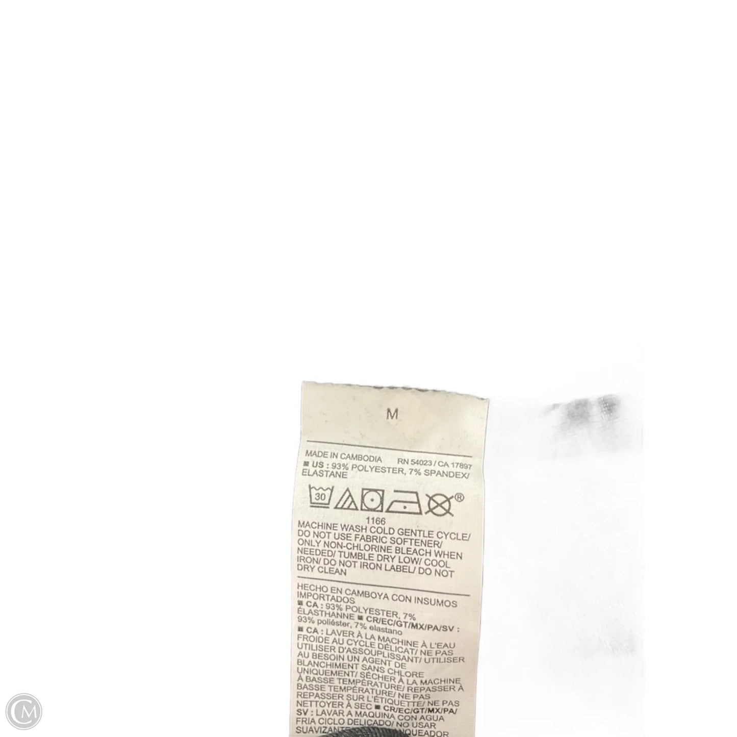 Athletic Top Short Sleeve By Old Navy In Grey, Size: M