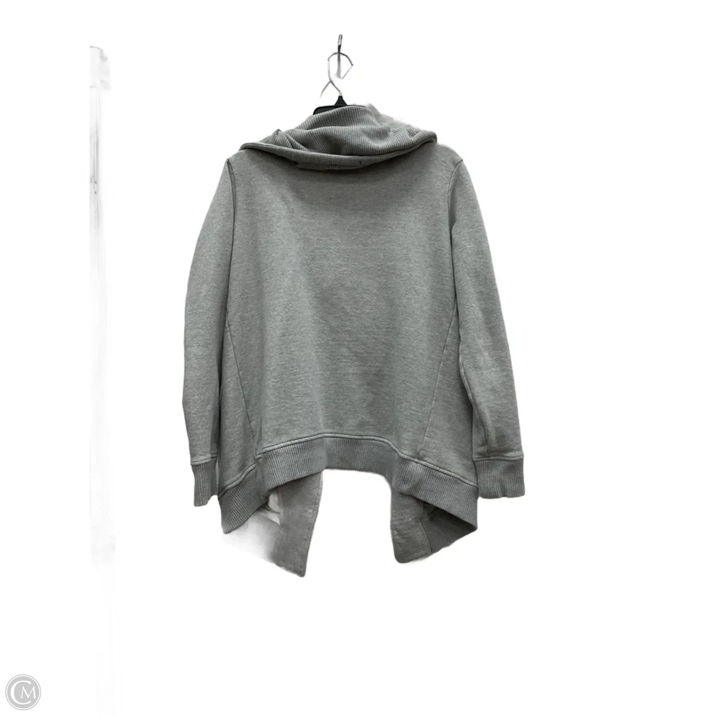 Athletic Jacket By Athleta In Grey, Size: S