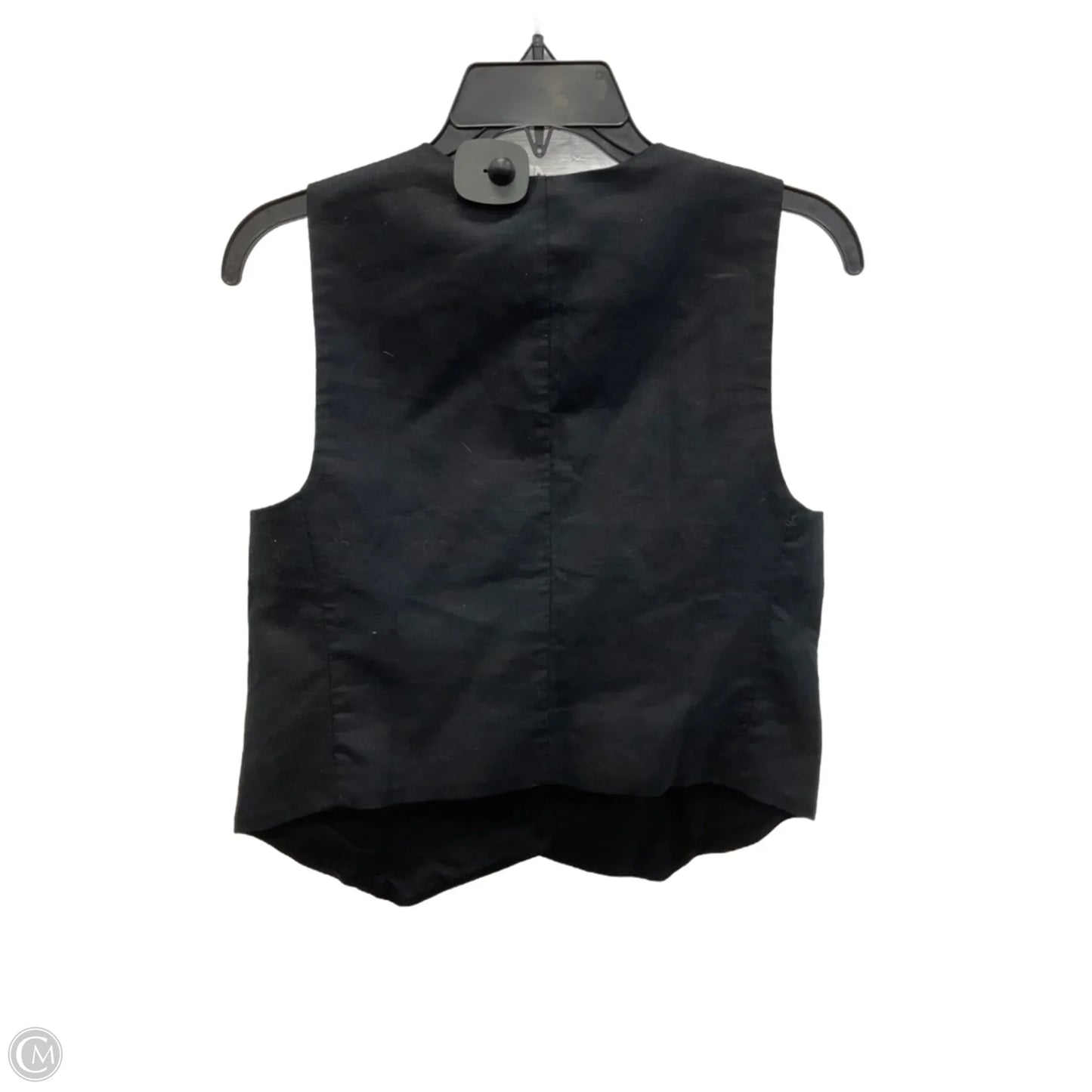 Vest Other By Gap In Black, Size: S
