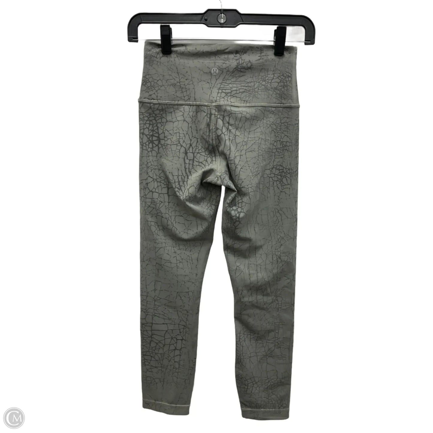Athletic Leggings By Lululemon In Green, Size: 4