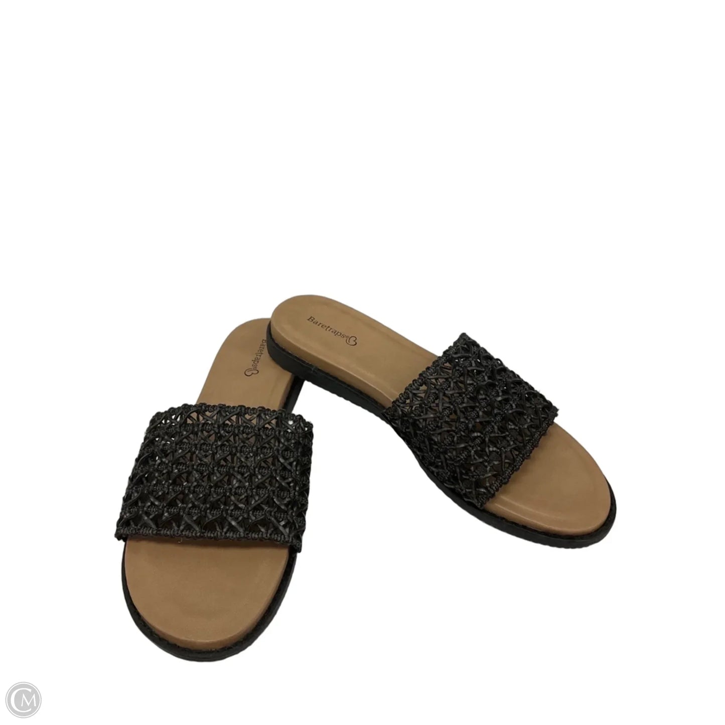 Sandals Flats By Bare Traps In Black, Size: 8.5