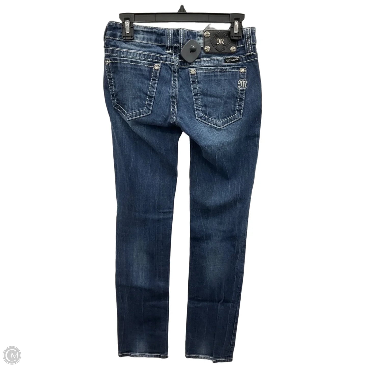 Jeans Straight By Miss Me In Blue Denim, Size: 6