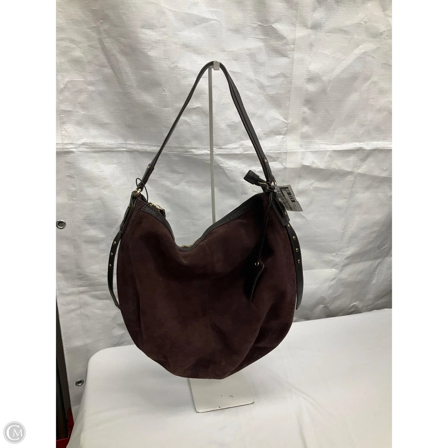 Handbag Leather By Clothes Mentor, Size: Large