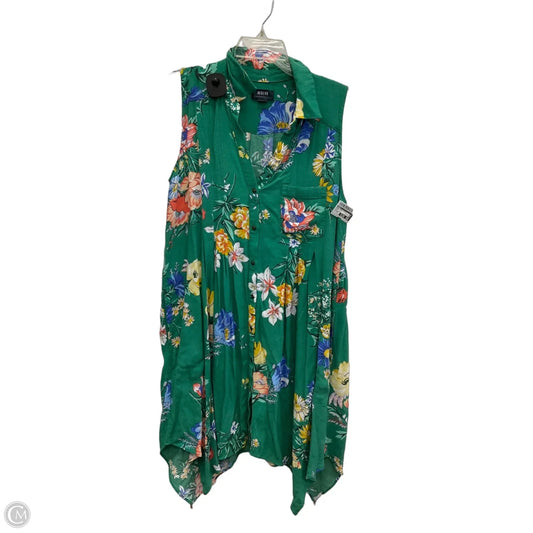Dress Casual Short By Maeve In Green, Size: 12p