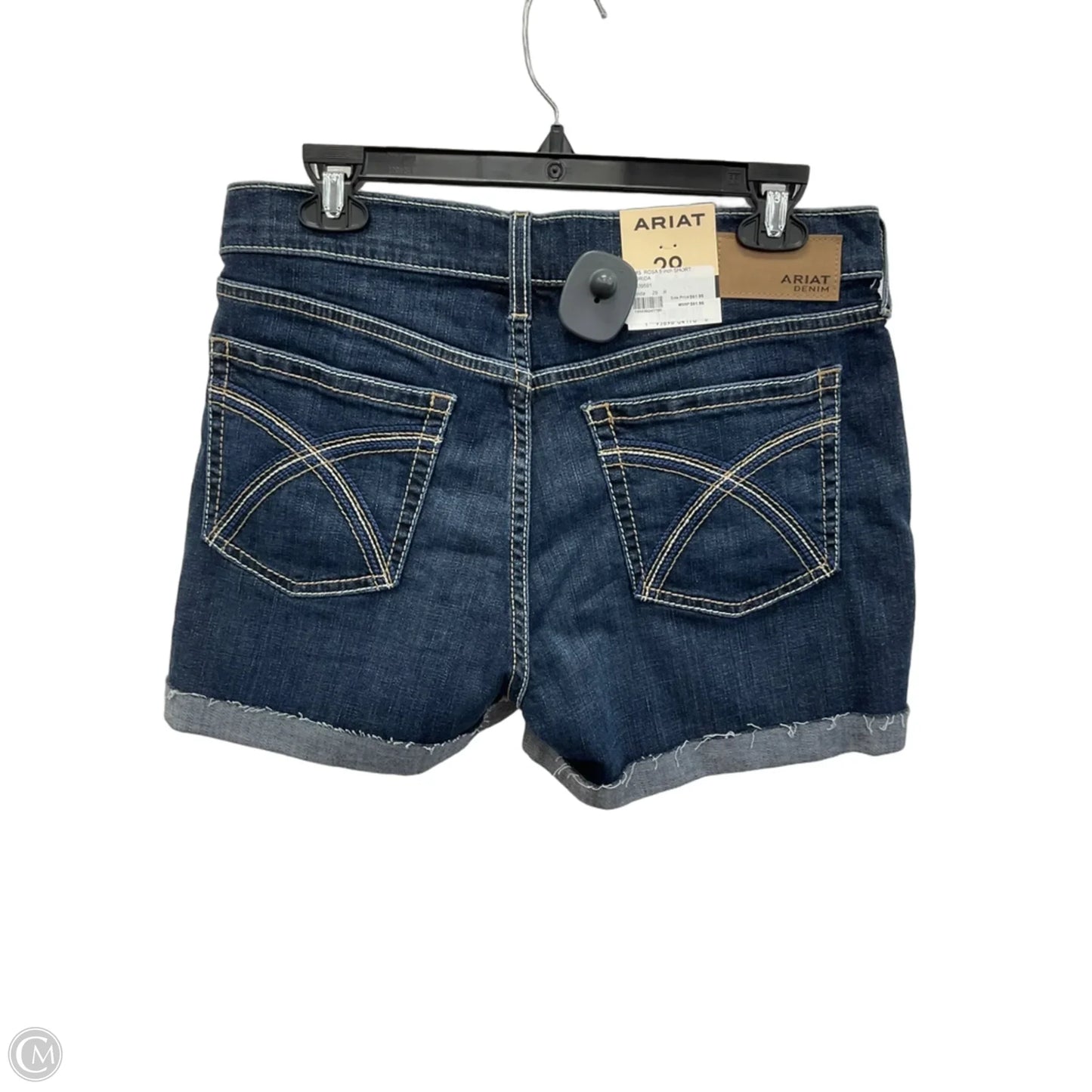 Shorts By Ariat In Blue Denim, Size: 6