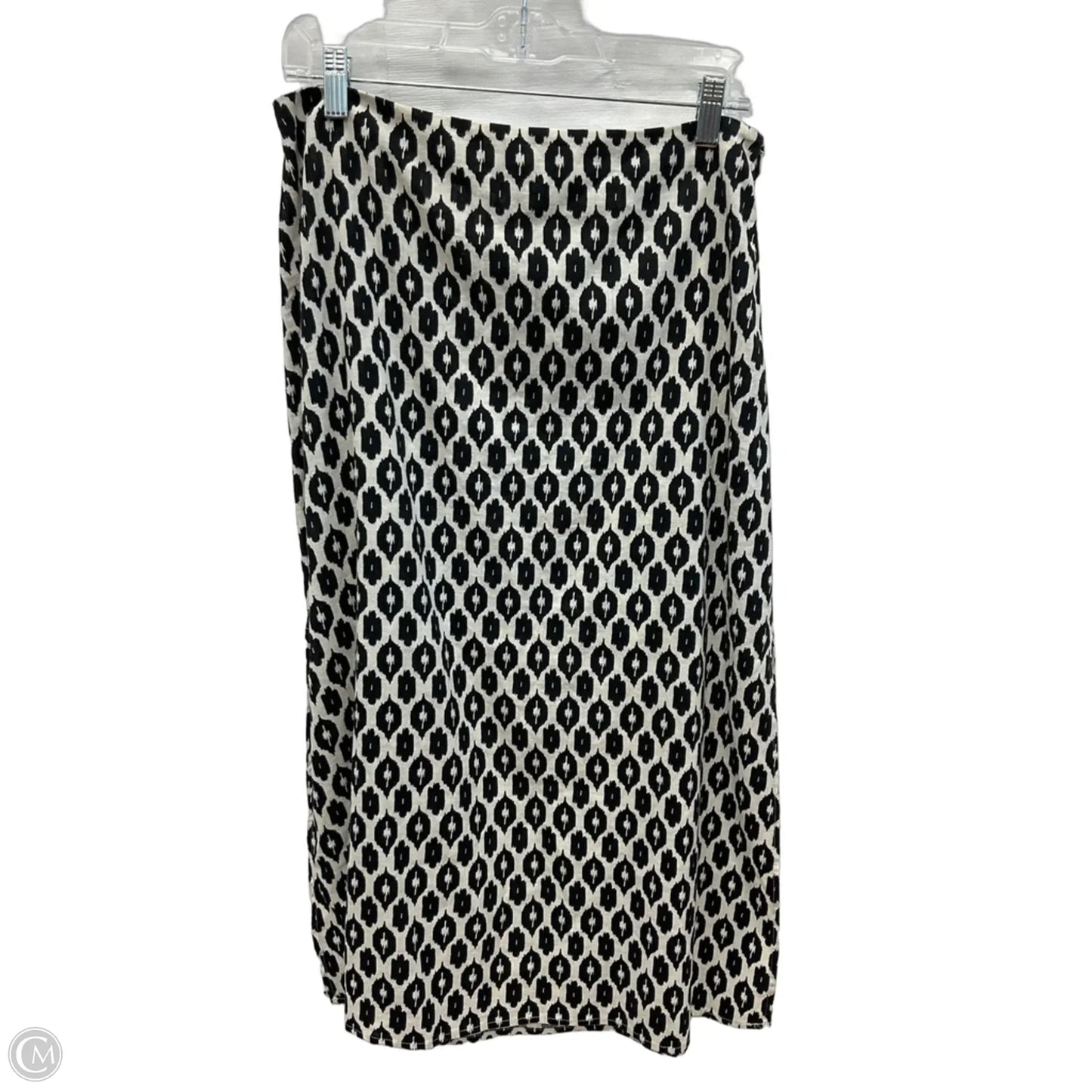 Skirt Maxi By Marine Layer In Black & Cream, Size: M