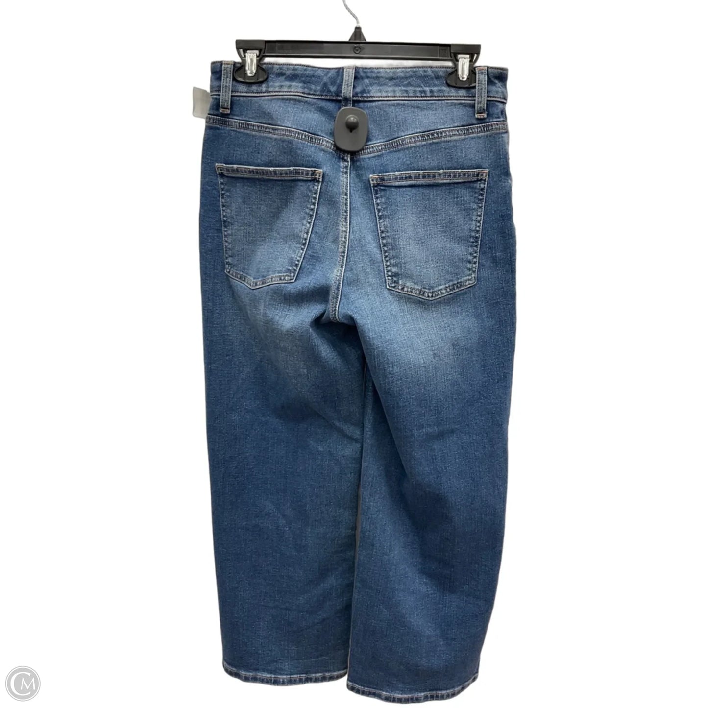 Jeans Cropped By Talbots In Blue Denim, Size: 2