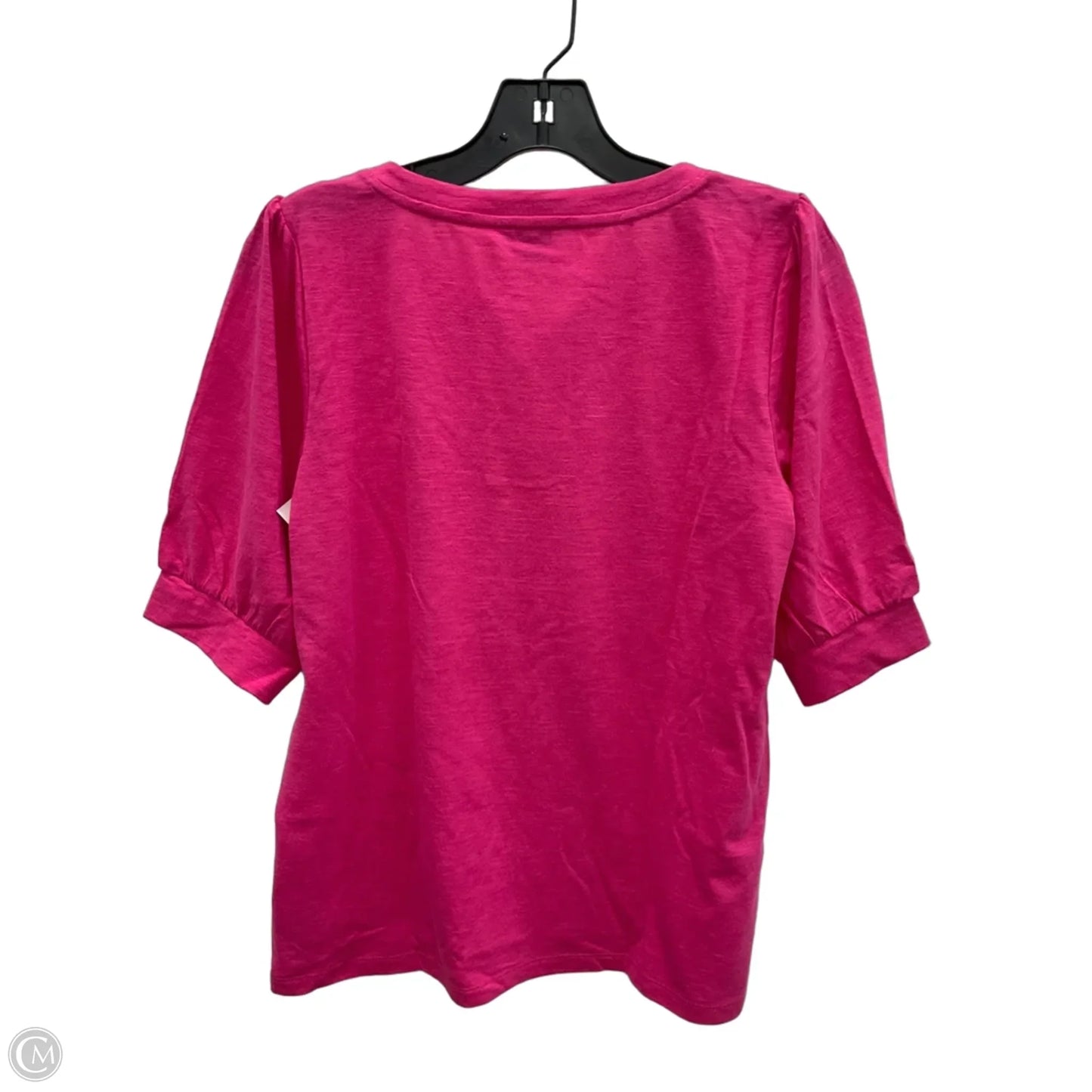 Top Short Sleeve By Talbots In Pink, Size: S
