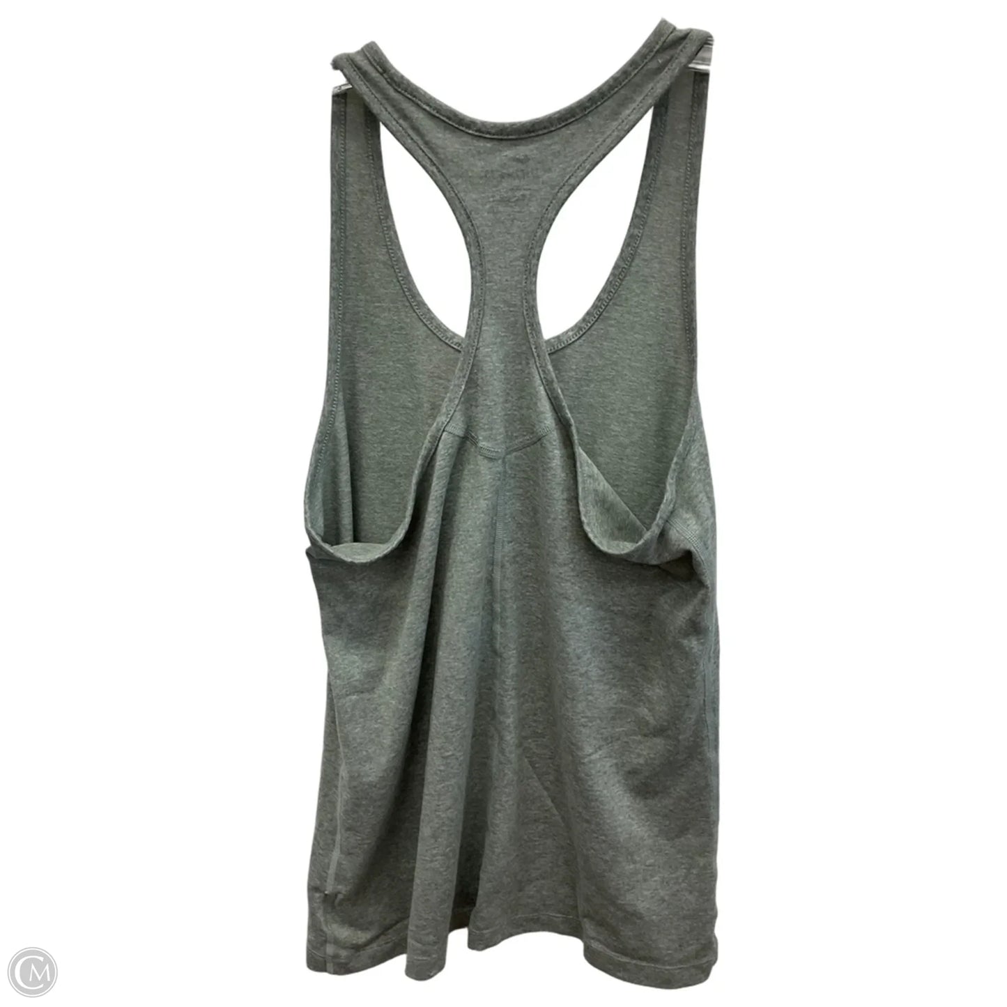 Athletic Tank Top By Nike Apparel In Grey, Size: M