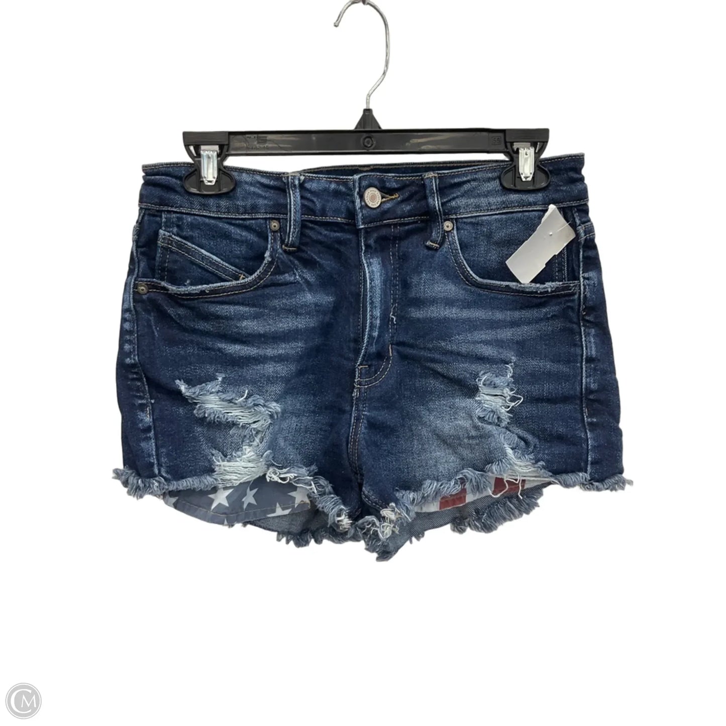 Shorts By Kancan In Blue Denim, Size: 4