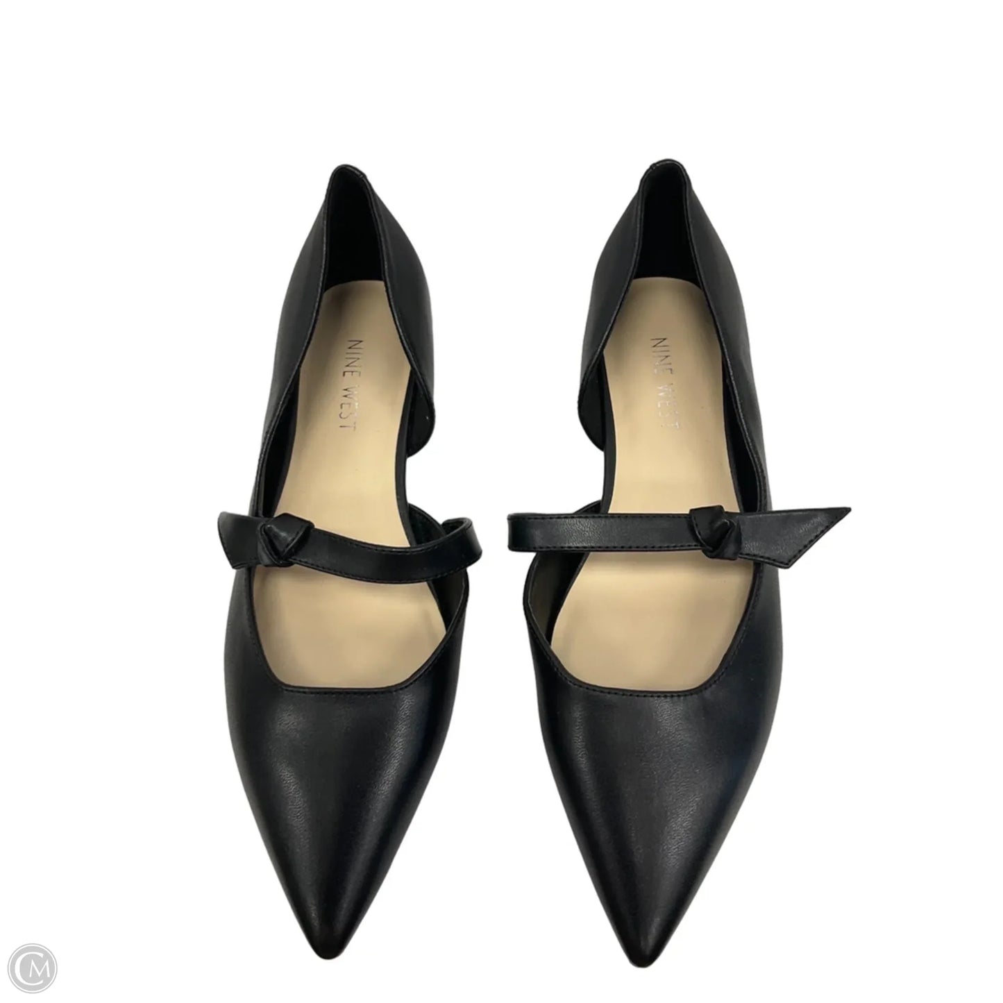 Shoes Flats By Nine West In Black, Size: 7.5
