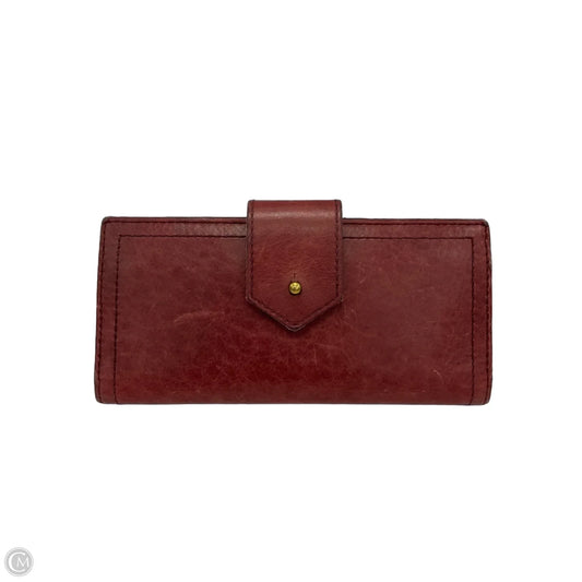 Wallet Leather By Madewell, Size: Medium