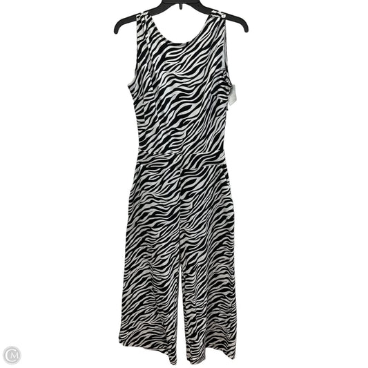 Jumpsuit By New York And Co In Zebra Print, Size: S