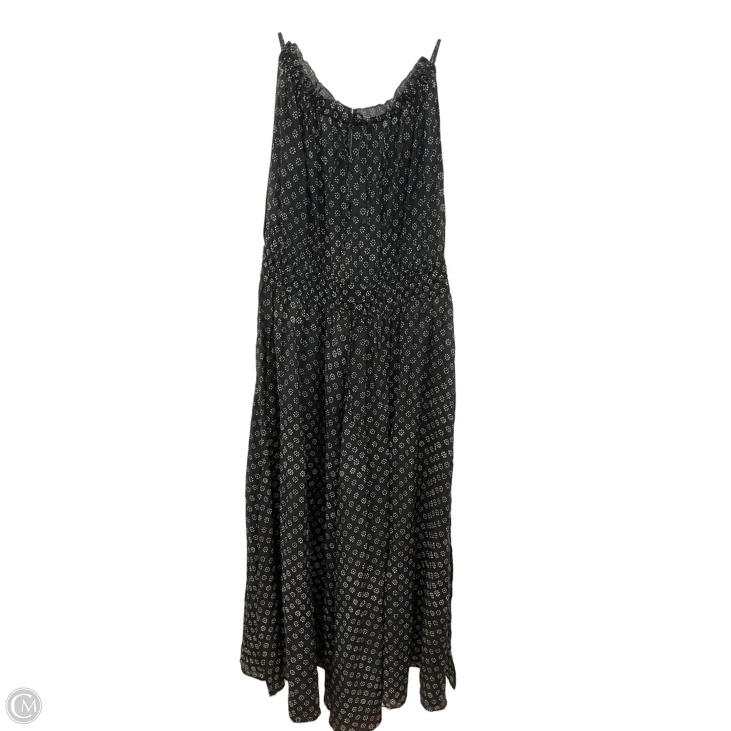 Swimwear Cover-up By J. Crew In Black & Cream, Size: L