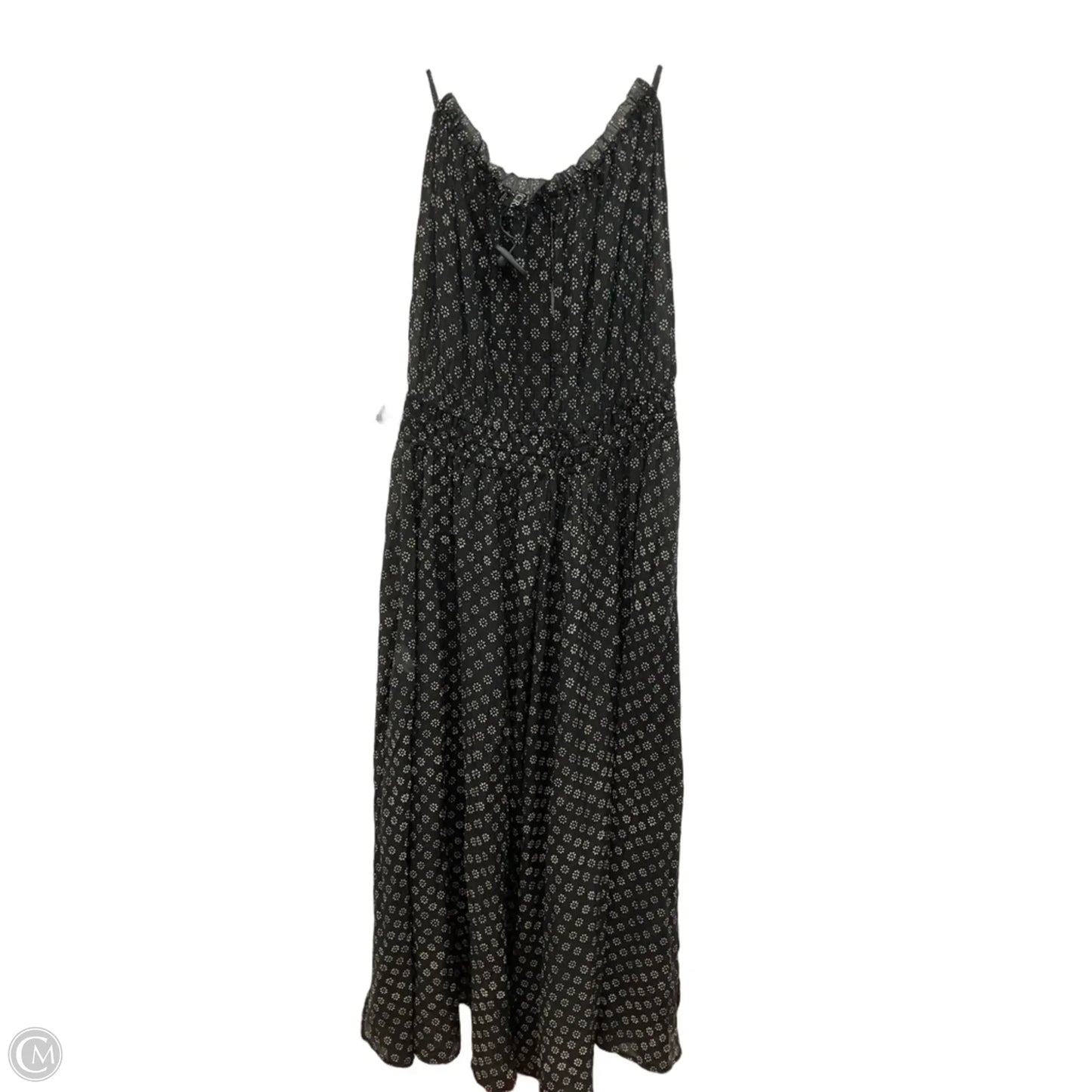 Swimwear Cover-up By J. Crew In Black & Cream, Size: L