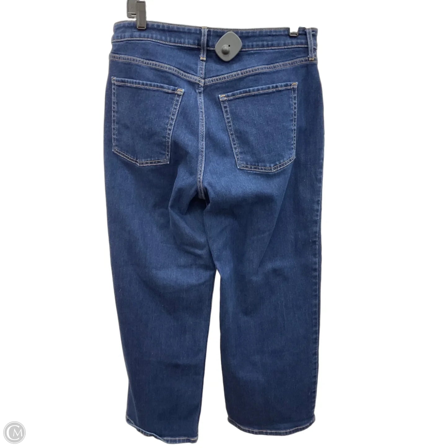 Jeans Wide Leg By Old Navy In Blue Denim, Size: 14p
