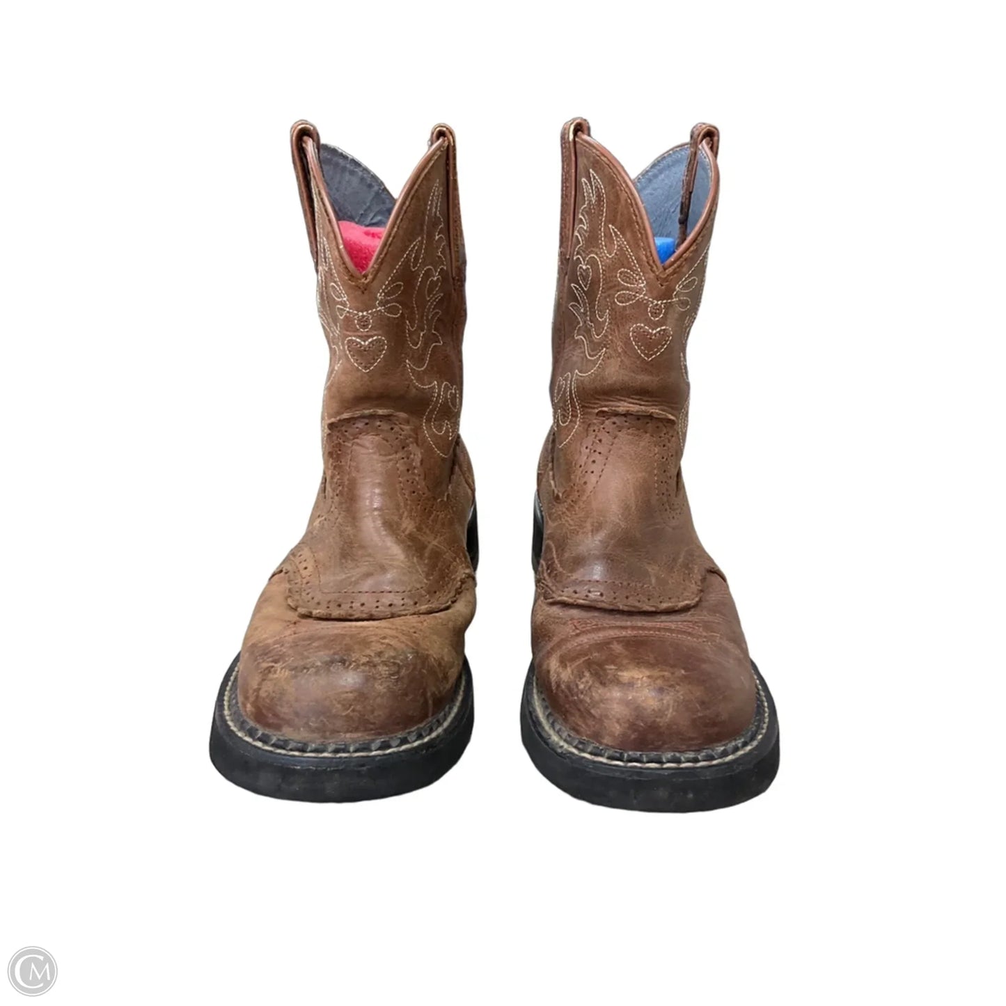 Boots Western By Ariat In Brown, Size: 9