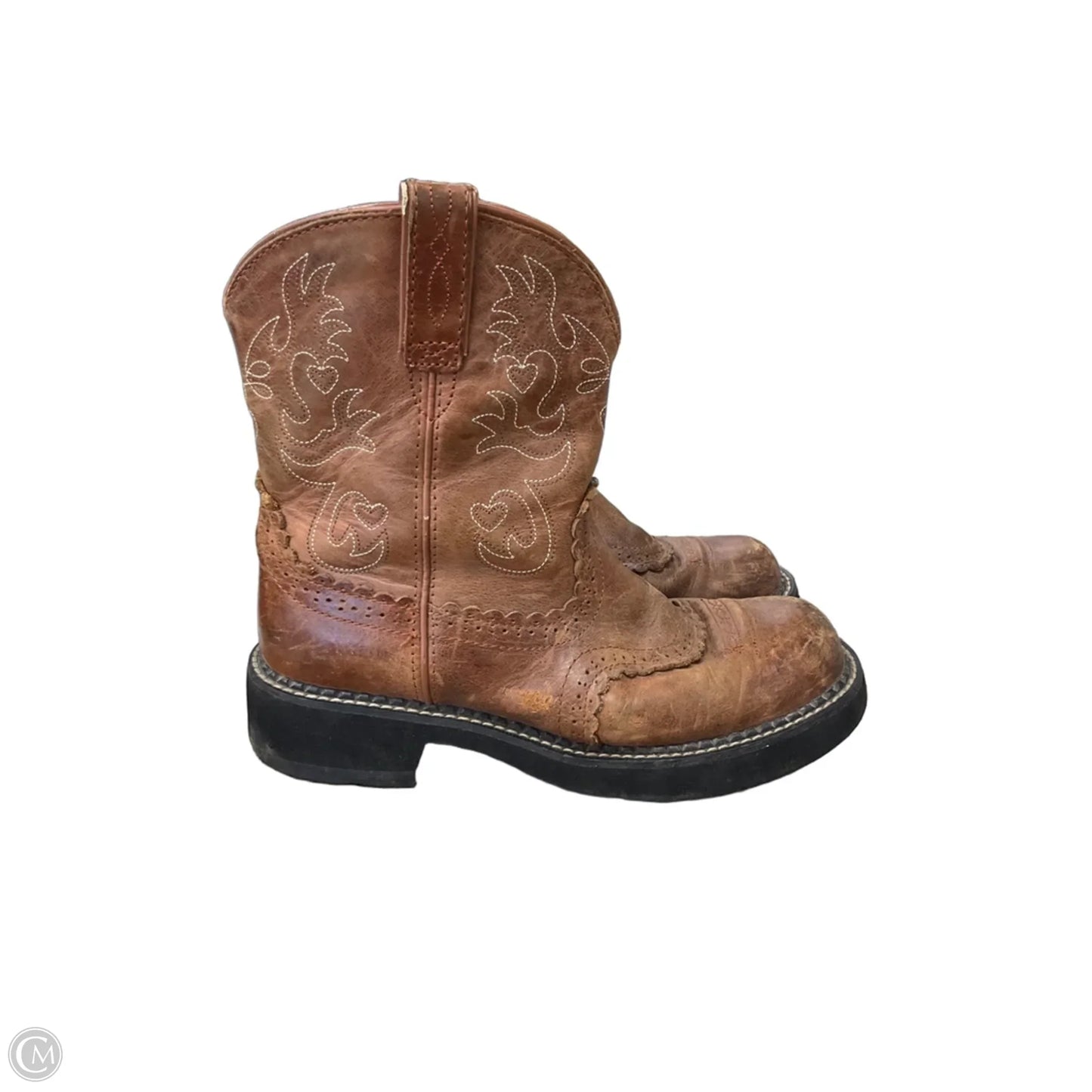 Boots Western By Ariat In Brown, Size: 9