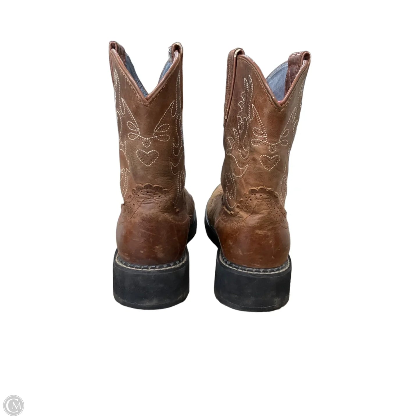 Boots Western By Ariat In Brown, Size: 9