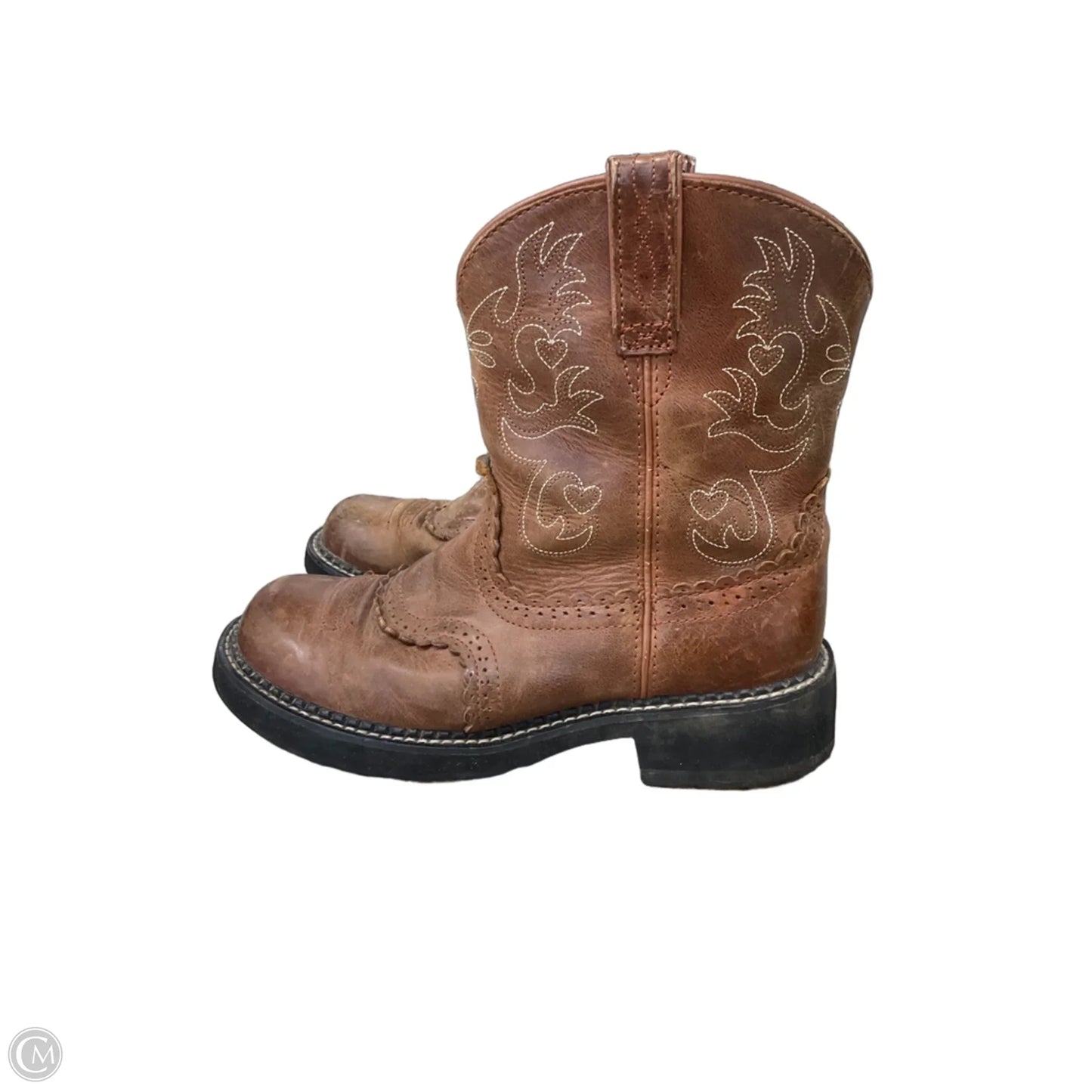 Boots Western By Ariat In Brown, Size: 9