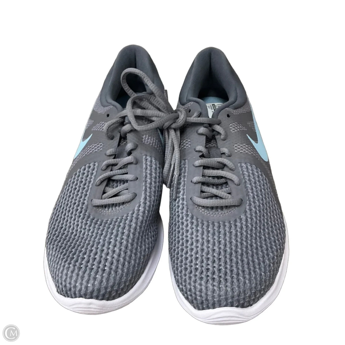 Shoes Athletic By Nike In Grey, Size: 8