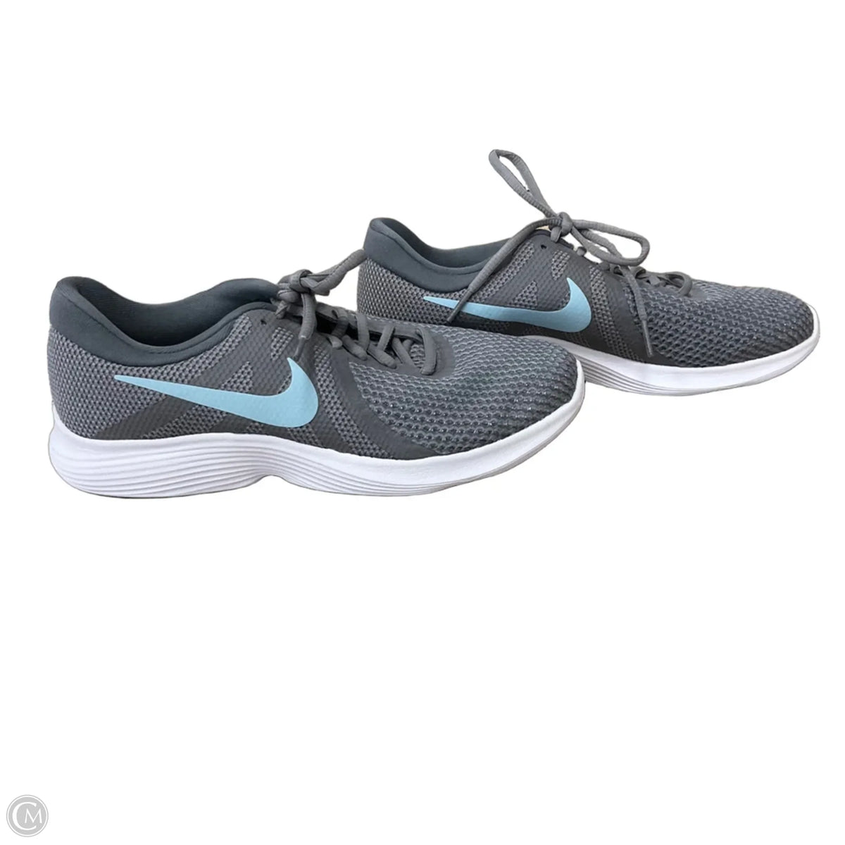 Shoes Athletic By Nike In Grey, Size: 8