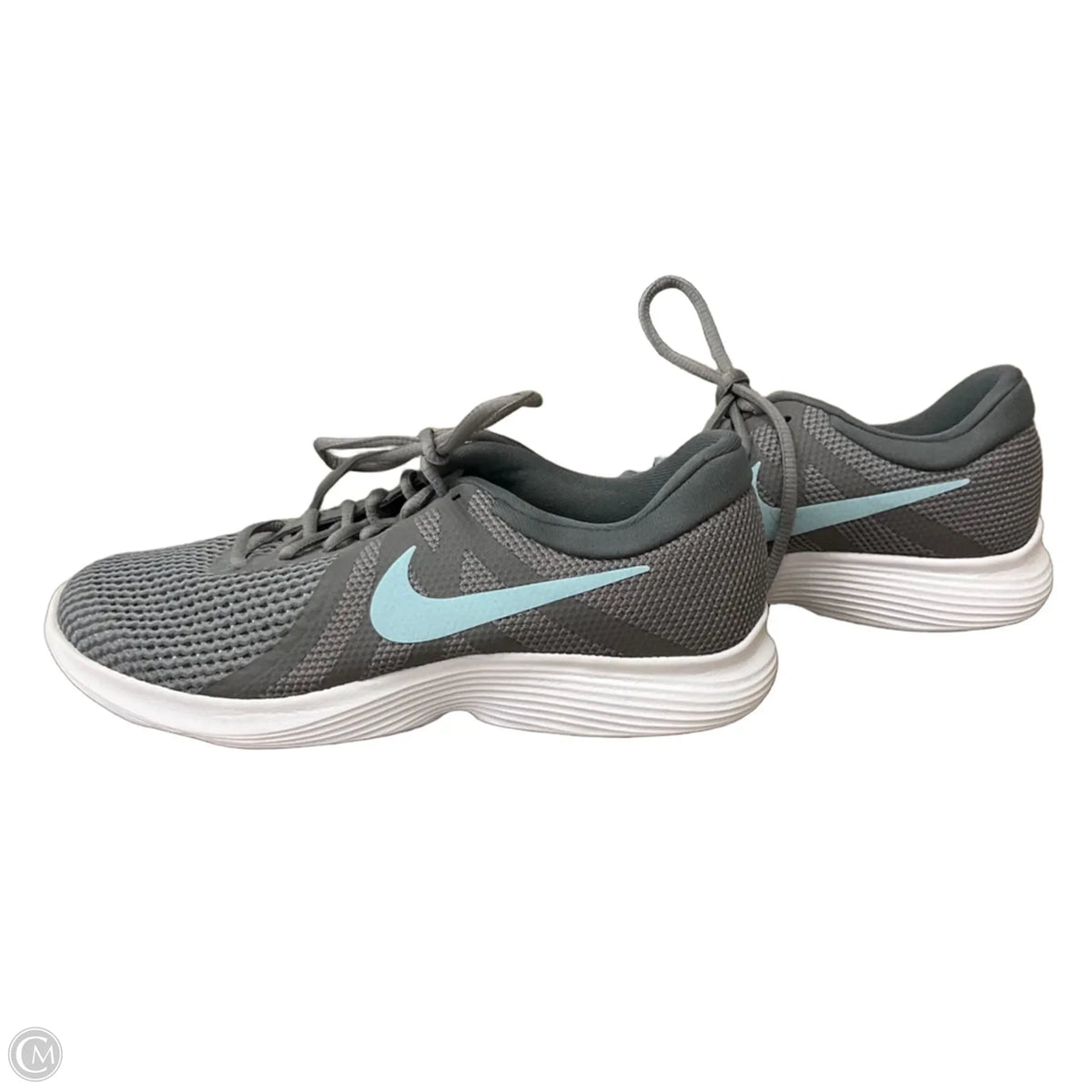 Shoes Athletic By Nike In Grey, Size: 8