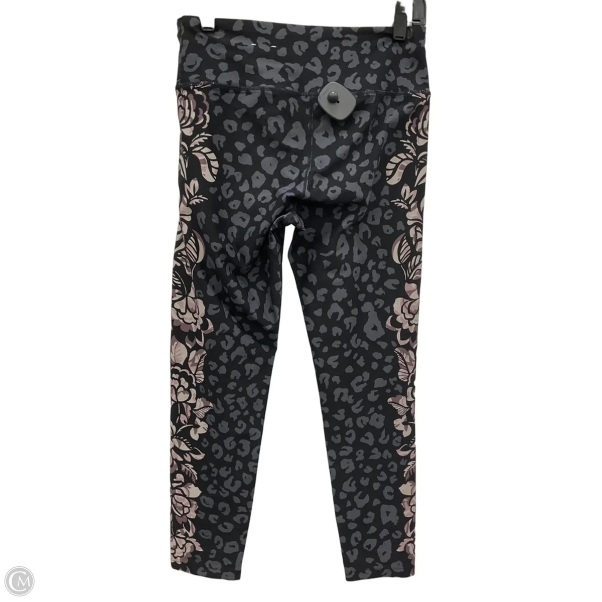 Athletic Leggings By Calvin Klein Performance In Leopard Print, Size: M