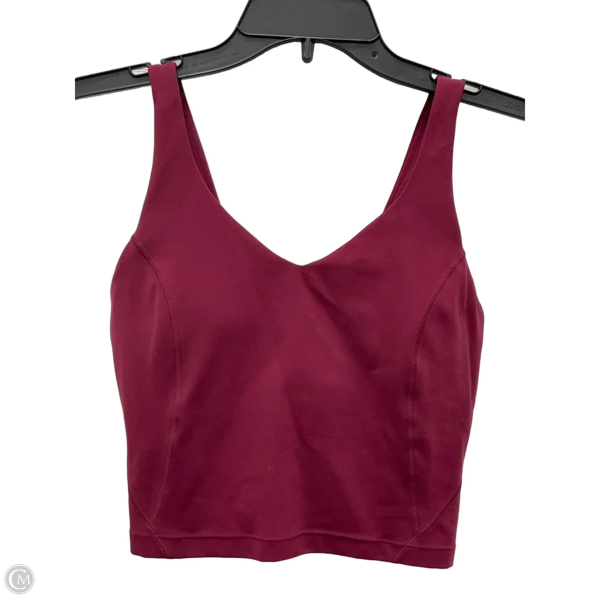 Athletic Bra By Lululemon In Maroon, Size: 4